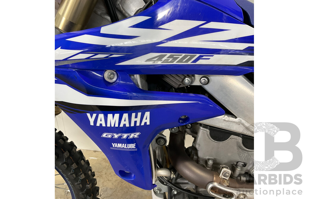 YAMAHA GYTR YZ450F Dirt Bike
