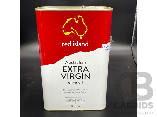RED ISLAND Australian Extra Virgin Olive Oil - LOT of 2