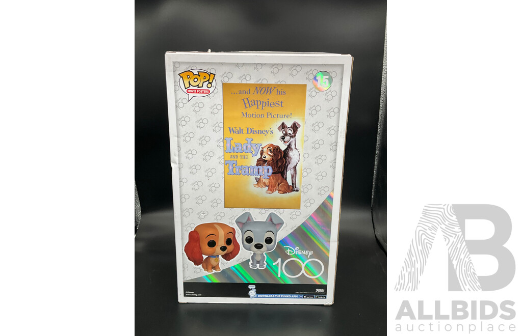 Lady and the Tramp (#15) Funko Pop - Disney 100th Anniversary