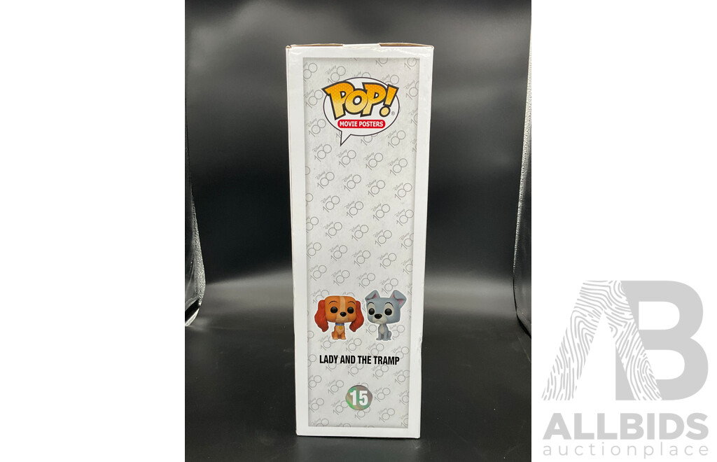 Lady and the Tramp (#15) Funko Pop - Disney 100th Anniversary