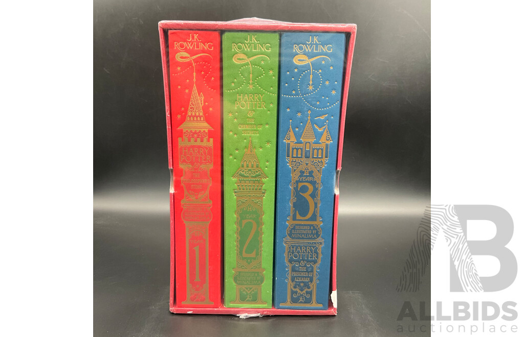 J.K Rowling Harry Potter 1-3 Book Set