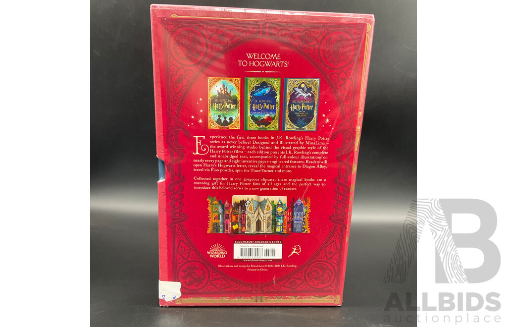 J.K Rowling Harry Potter 1-3 Book Set