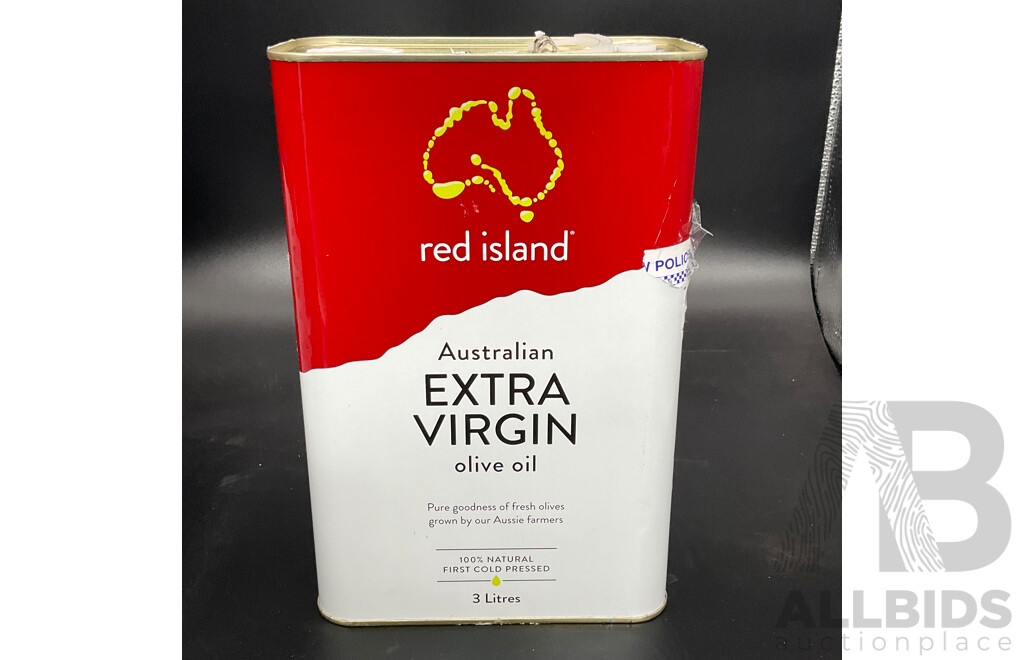 RED ISLAND Australian Extra Virgin Olive Oil - LOT of 2