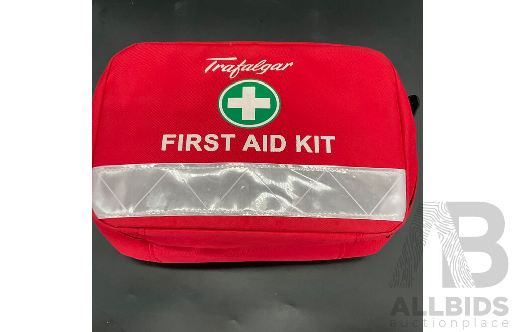 Assortment of First Aid Medical Kits and Supplies - LOT of 4