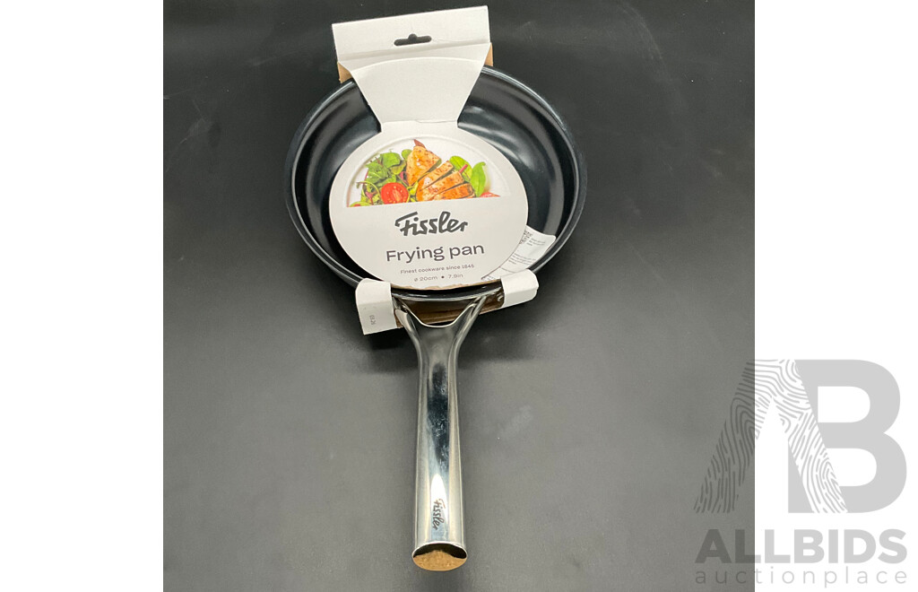 FISSLER Frying Pans - LOT of 4