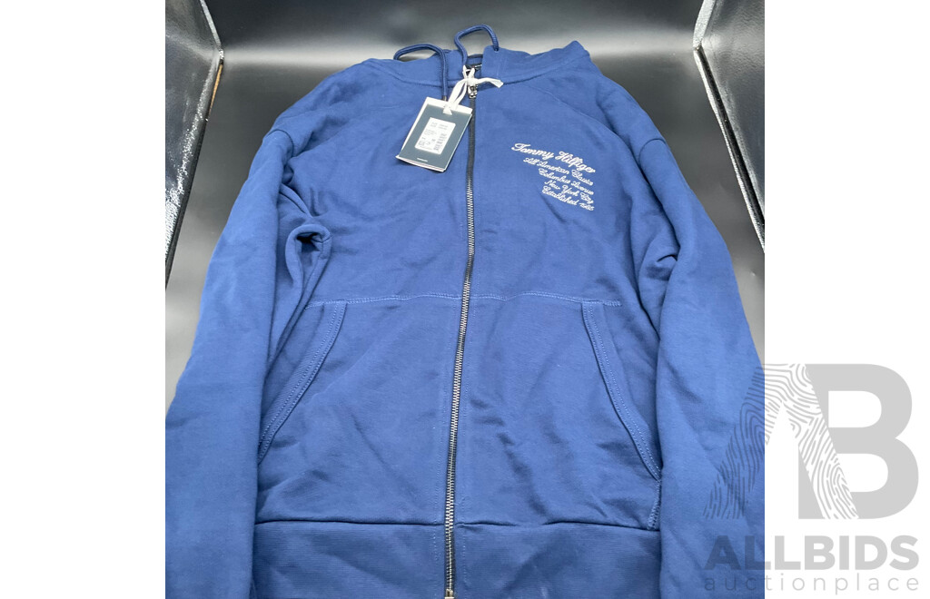TOMMY HILFIGER Men's Prep Zip-Through Hoodie (MW0MW39683)