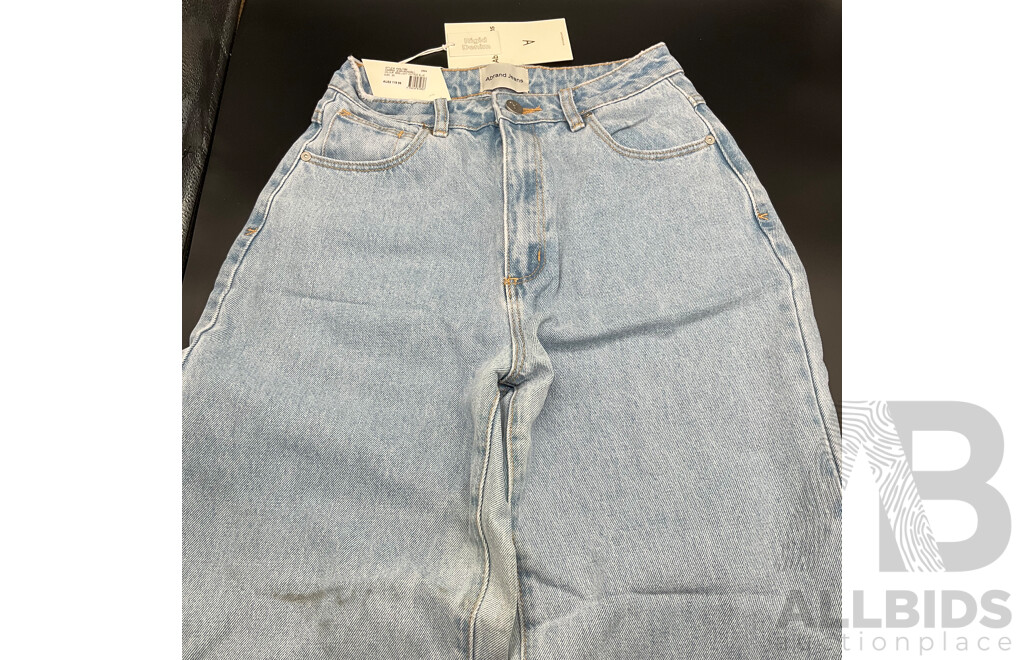 Assortment of Womens Clothing (Forever New & Abrand Jeans) - LOT of 4