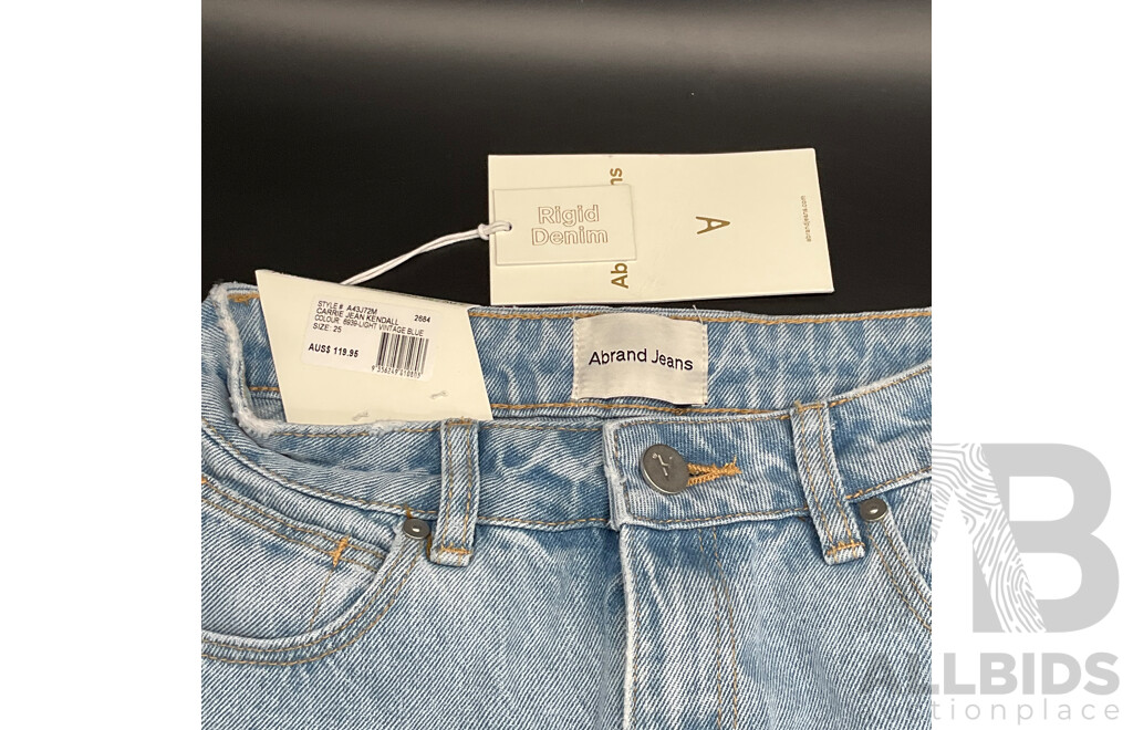 Assortment of Womens Clothing (Forever New & Abrand Jeans) - LOT of 4