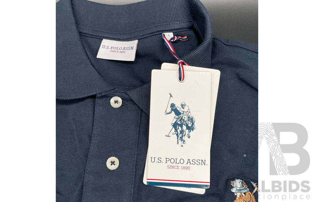 Assortment of Men's Clothing (EA7, U.S.POLO ASSN) - LOT of 5