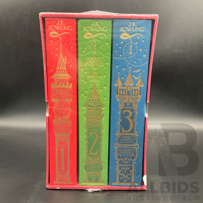 J.K Rowling Harry Potter 1-3 Book Set