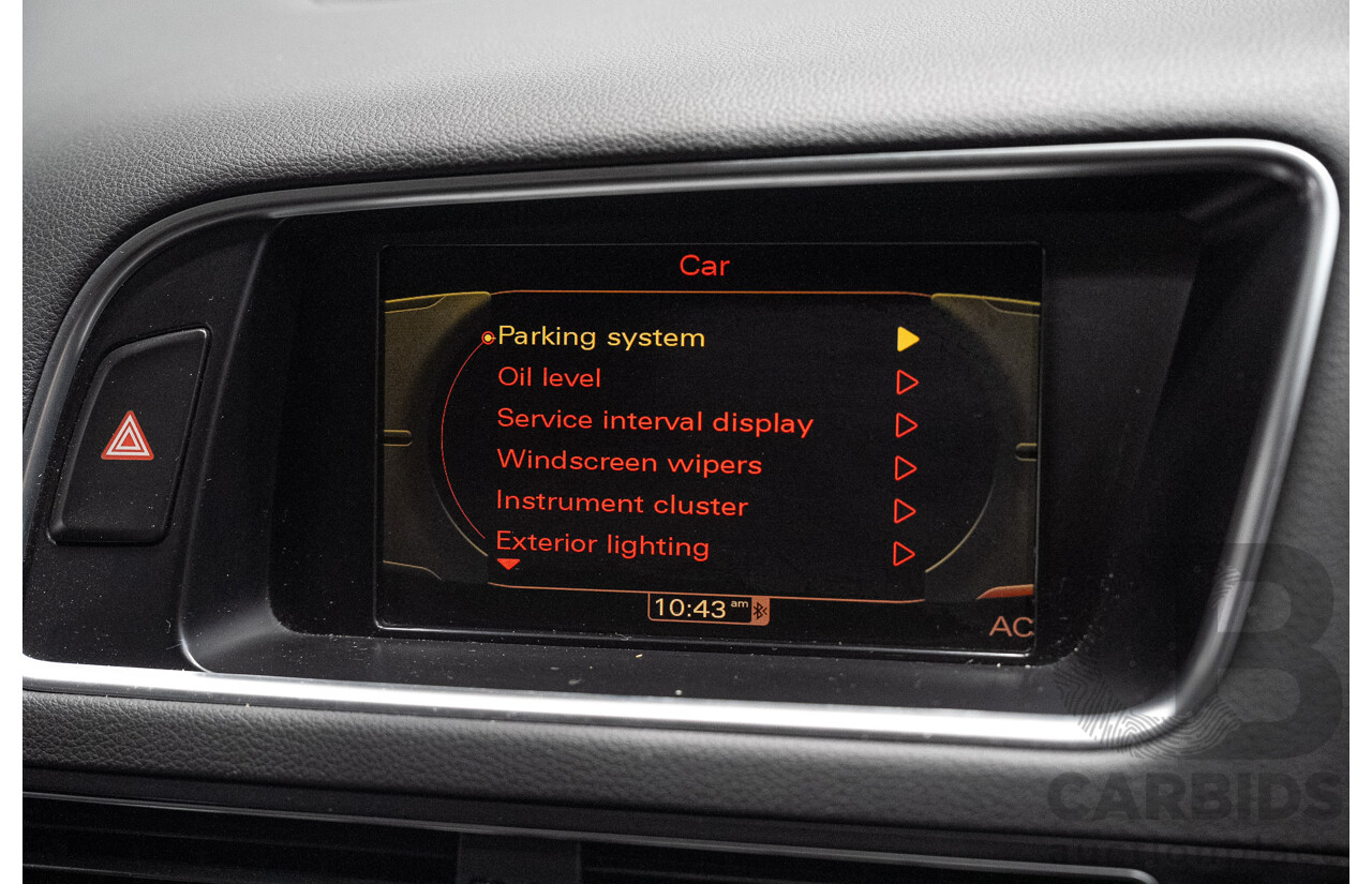 04/2010 Audi Q5 3.0 TDI Quattro AWD 8R MY10 4d Wagon Grey 3.0L