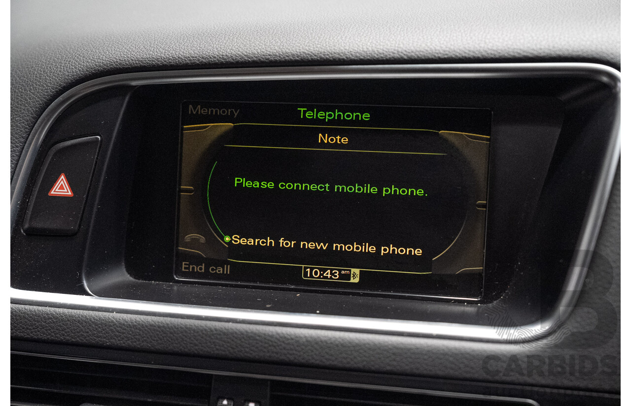 04/2010 Audi Q5 3.0 TDI Quattro AWD 8R MY10 4d Wagon Grey 3.0L