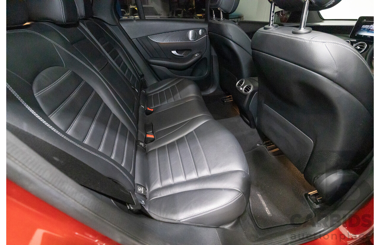 3/2019 Mercedes-Benz GLC 250 AMG Line (AWD) 253 MY19 4d Wagon Hyacinth Red Metallic Turbo 2.0L