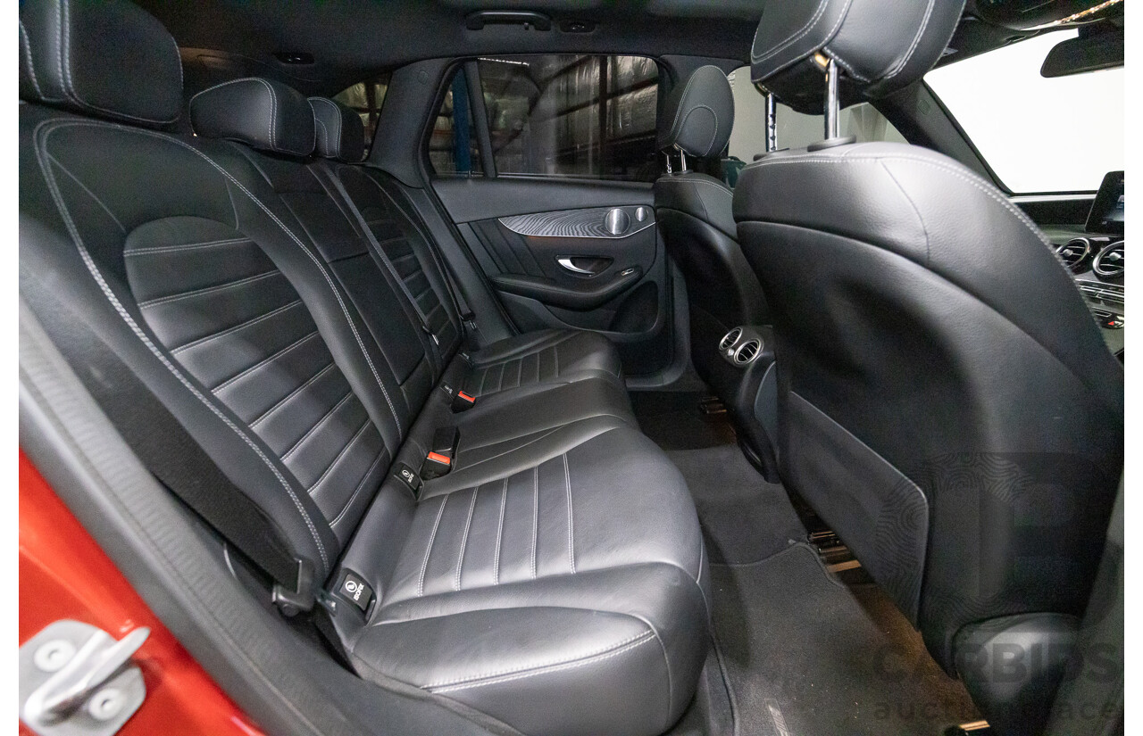3/2019 Mercedes-Benz GLC 250 AMG Line (AWD) 253 MY19 4d Wagon Hyacinth Red Metallic Turbo 2.0L
