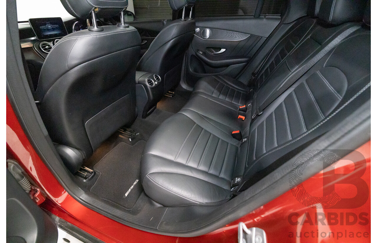 3/2019 Mercedes-Benz GLC 250 AMG Line (AWD) 253 MY19 4d Wagon Hyacinth Red Metallic Turbo 2.0L