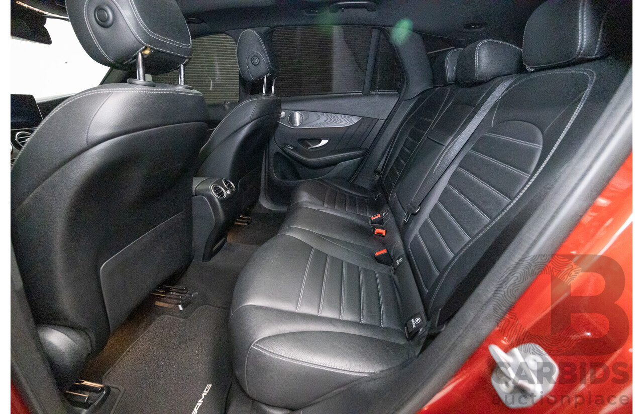 3/2019 Mercedes-Benz GLC 250 AMG Line (AWD) 253 MY19 4d Wagon Hyacinth Red Metallic Turbo 2.0L