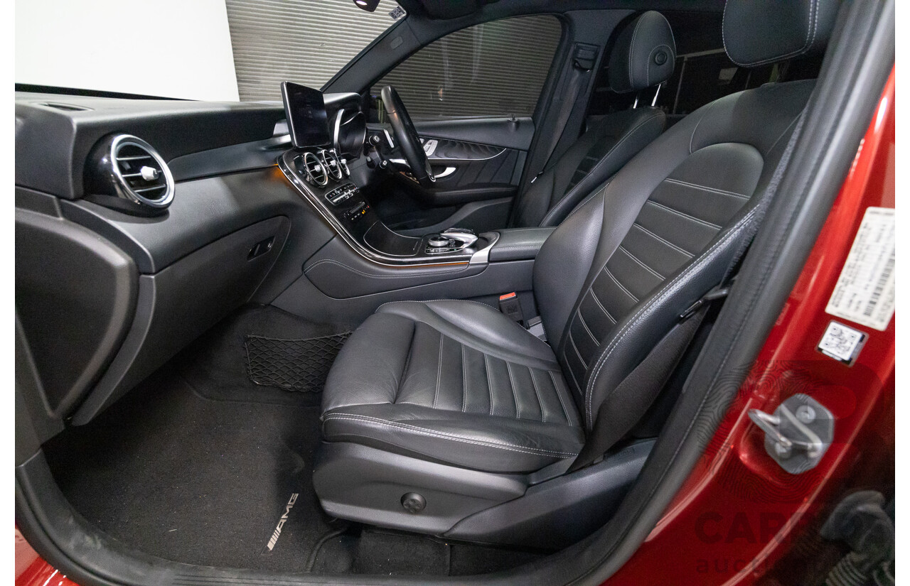 3/2019 Mercedes-Benz GLC 250 AMG Line (AWD) 253 MY19 4d Wagon Hyacinth Red Metallic Turbo 2.0L
