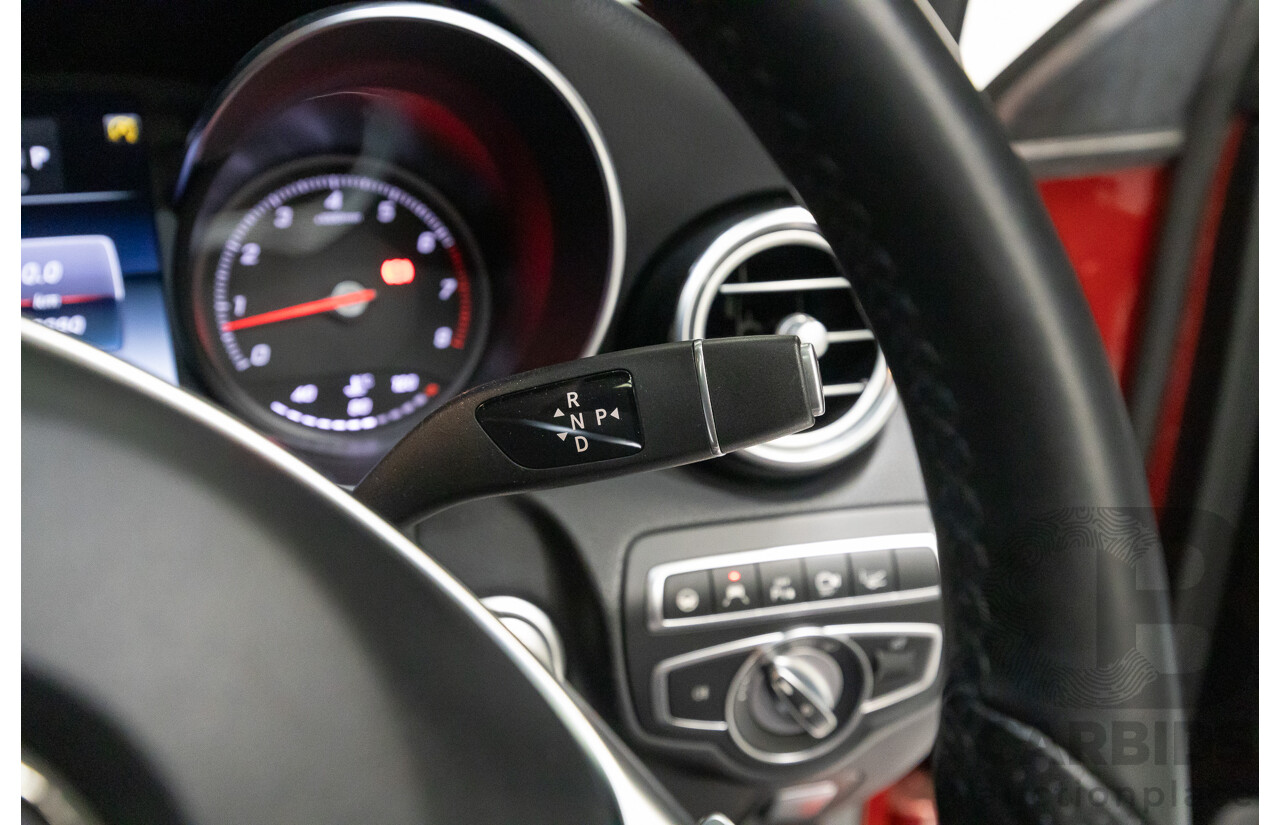 3/2019 Mercedes-Benz GLC 250 AMG Line (AWD) 253 MY19 4d Wagon Hyacinth Red Metallic Turbo 2.0L