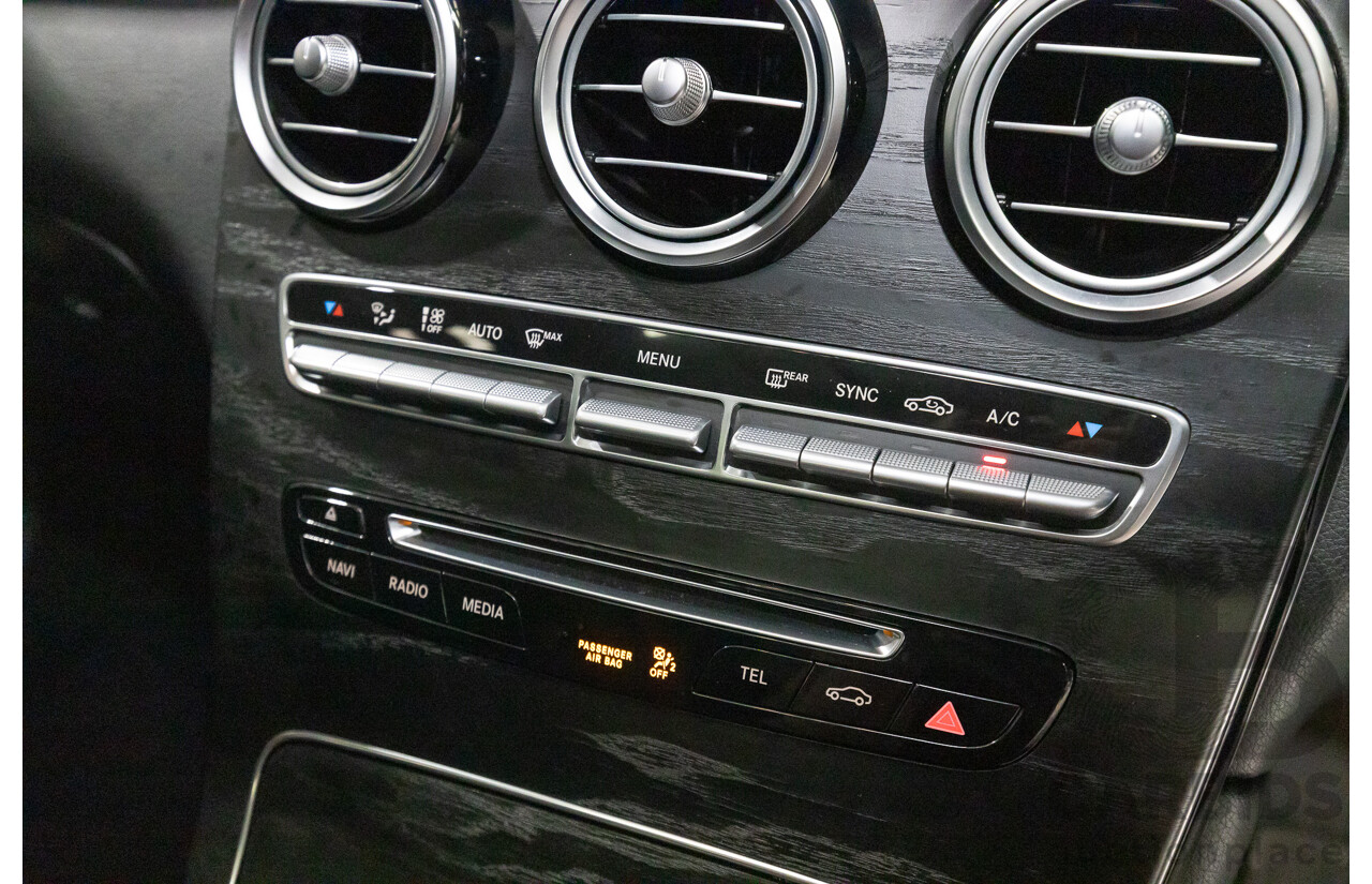3/2019 Mercedes-Benz GLC 250 AMG Line (AWD) 253 MY19 4d Wagon Hyacinth Red Metallic Turbo 2.0L