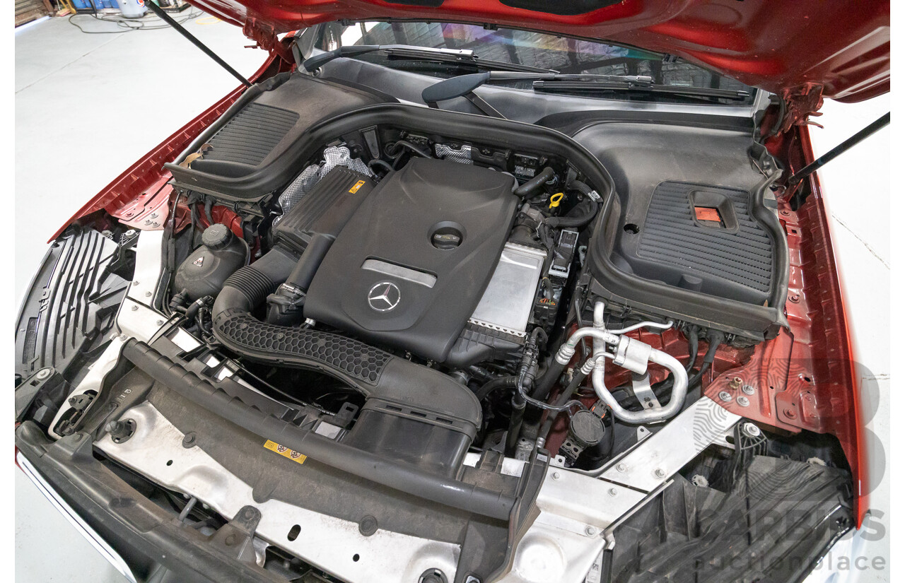 3/2019 Mercedes-Benz GLC 250 AMG Line (AWD) 253 MY19 4d Wagon Hyacinth Red Metallic Turbo 2.0L