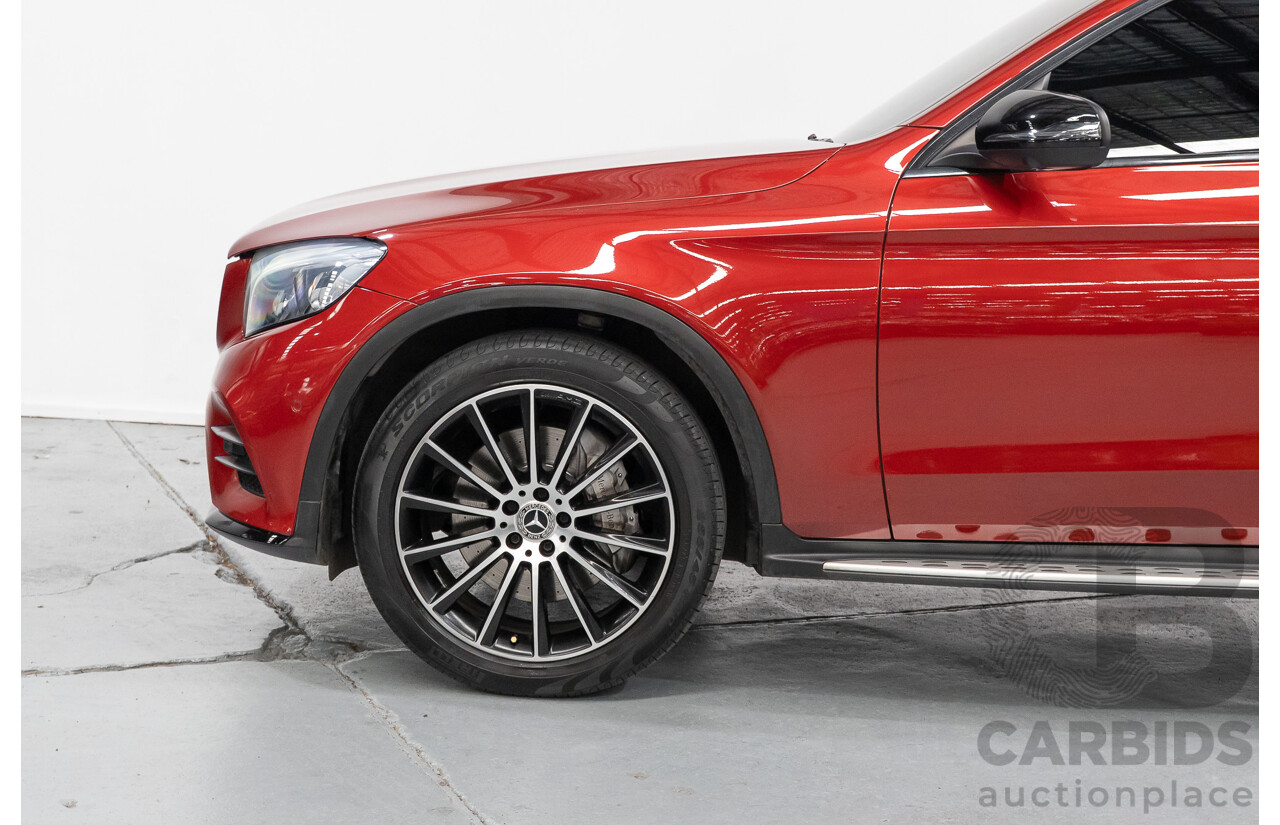3/2019 Mercedes-Benz GLC 250 AMG Line (AWD) 253 MY19 4d Wagon Hyacinth Red Metallic Turbo 2.0L