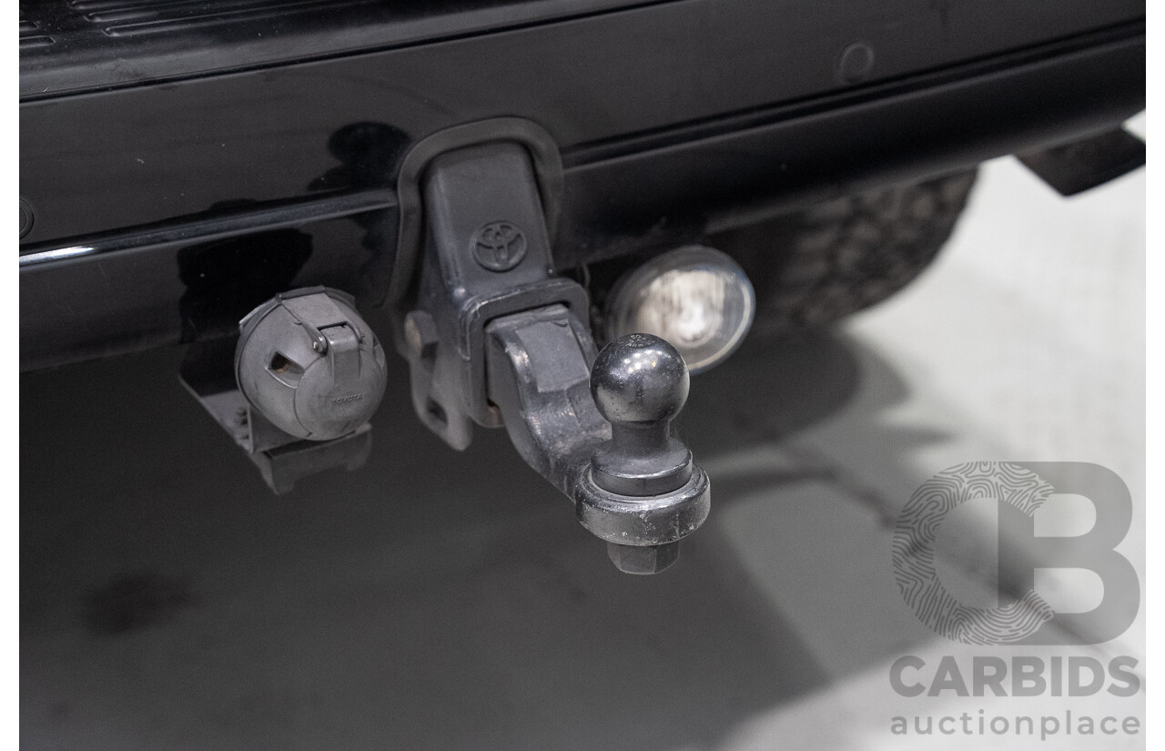 02/2006 Toyota Landcruiser Prado GXL (4x4) KZJ120R 4d Wagon Black 3.0L