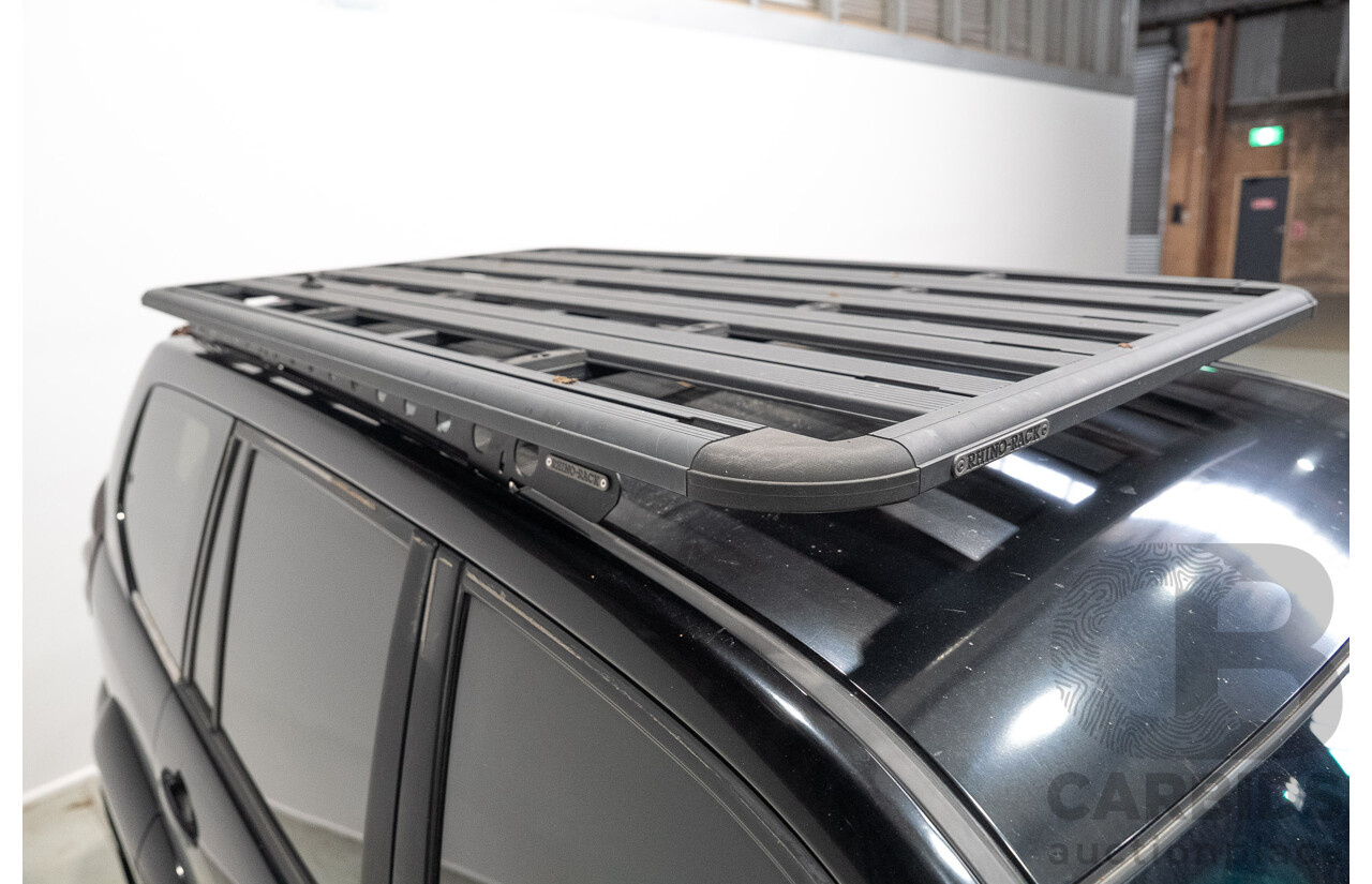 02/2006 Toyota Landcruiser Prado GXL (4x4) KZJ120R 4d Wagon Black 3.0L