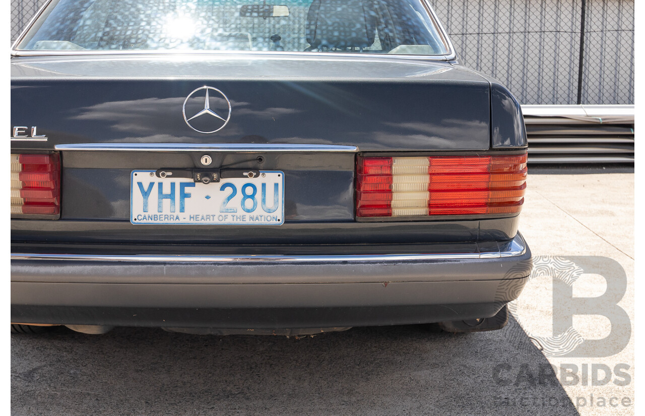 6/1989 Mercedes-Benz 560 SEL W126 4d Sedan Grey V8 5.5L