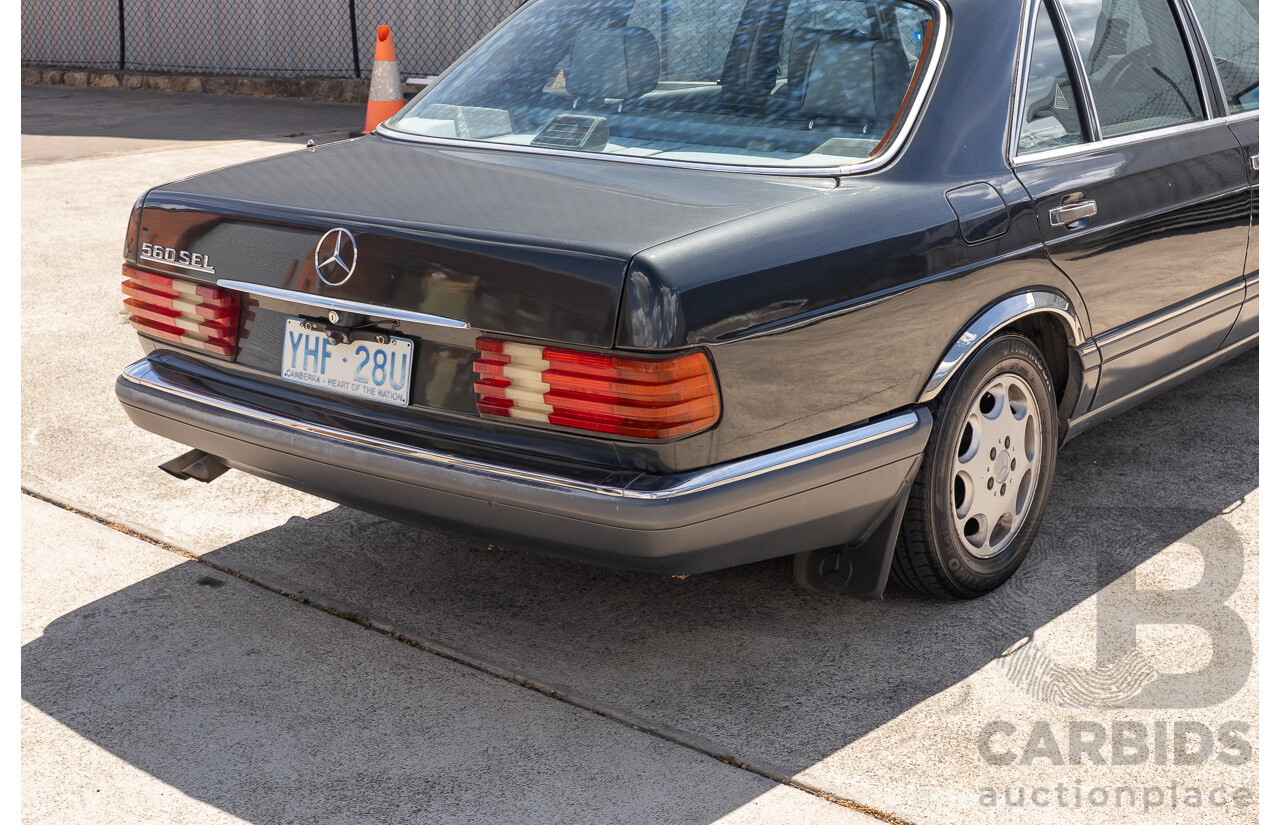6/1989 Mercedes-Benz 560 SEL W126 4d Sedan Grey V8 5.5L
