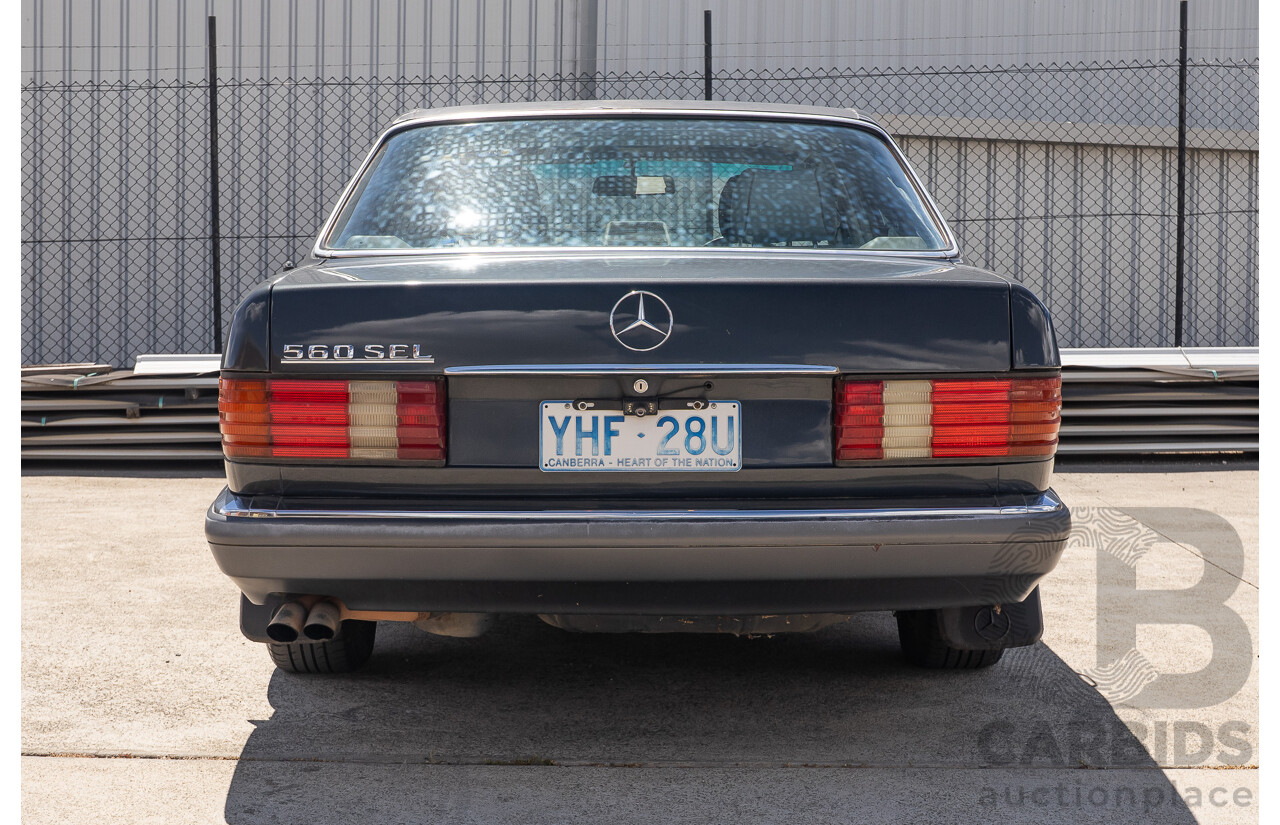 6/1989 Mercedes-Benz 560 SEL W126 4d Sedan Grey V8 5.5L
