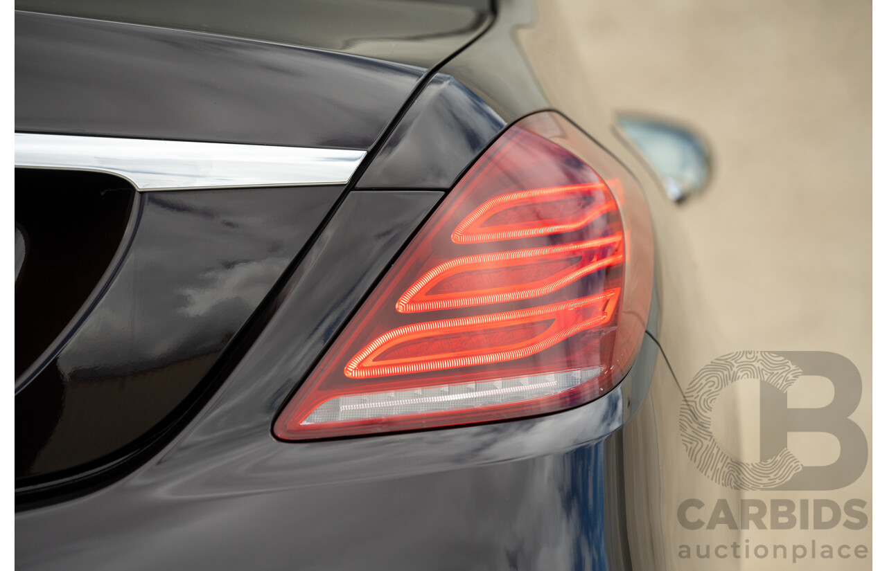 4/2016 Mercedes-Benz S350d W222 MY16 4d Sedan Ruby Metallic Turbo Diesel 3.0L