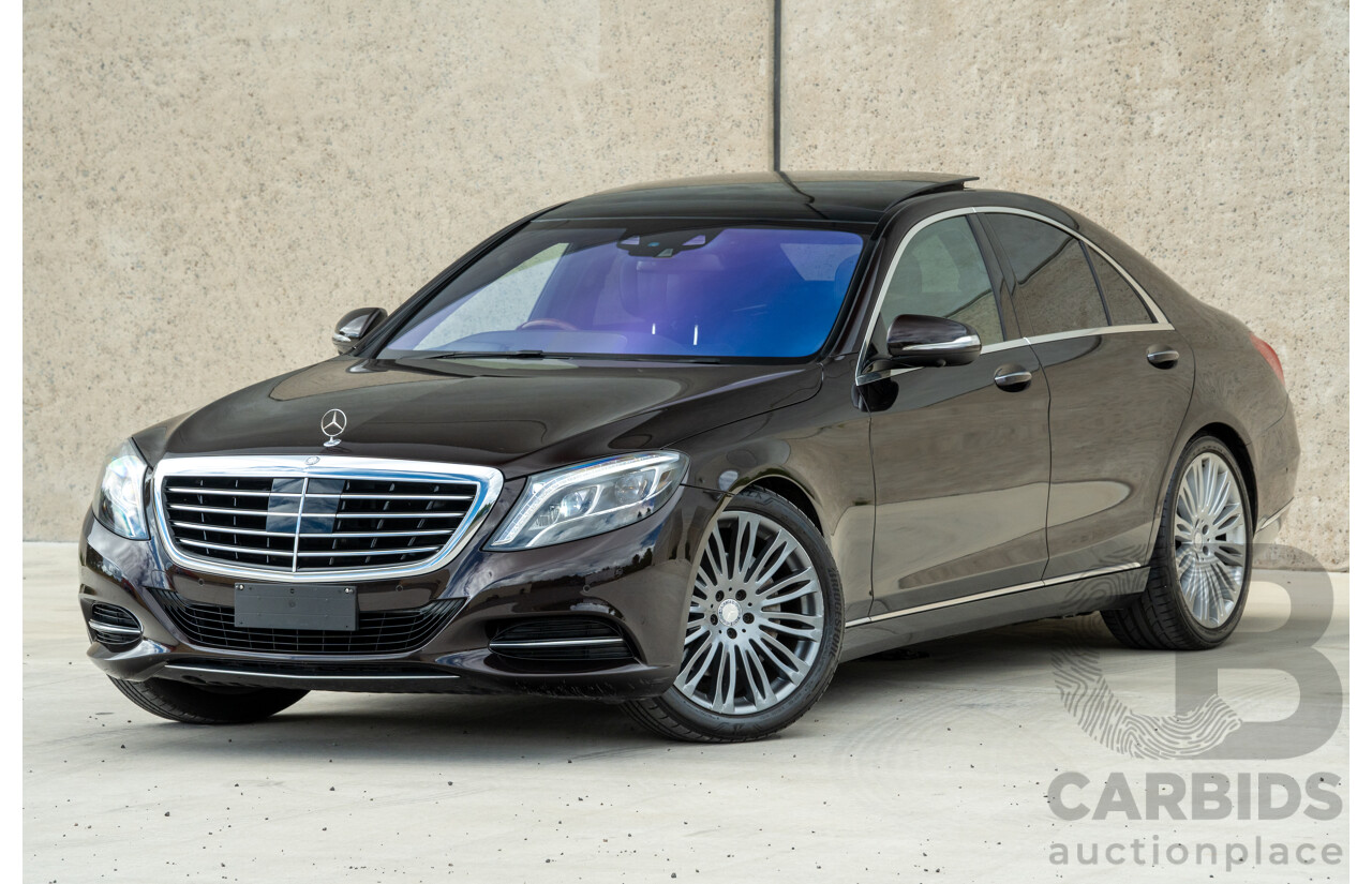 4/2016 Mercedes-Benz S350d W222 MY16 4d Sedan Ruby Metallic Turbo Diesel 3.0L