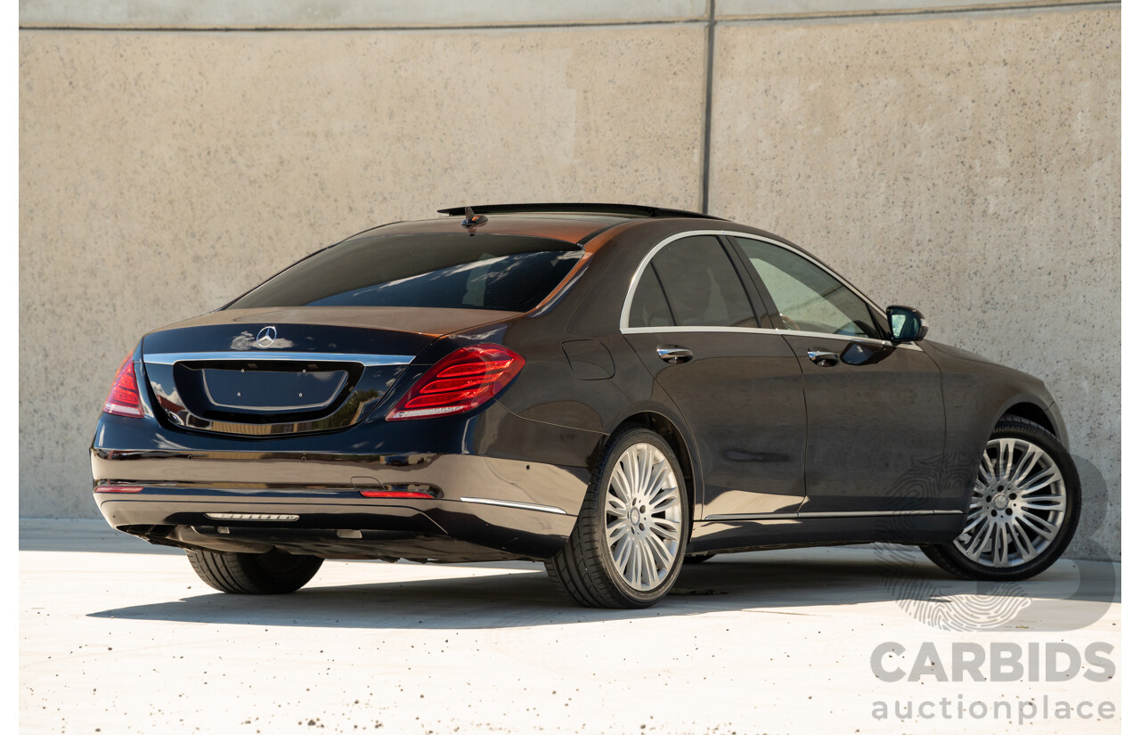 4/2016 Mercedes-Benz S350d W222 MY16 4d Sedan Ruby Metallic Turbo Diesel 3.0L