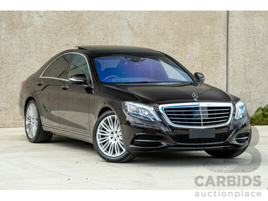 4/2016 Mercedes-Benz S350d W222 MY16 4d Sedan Ruby Metallic Turbo Diesel 3.0L