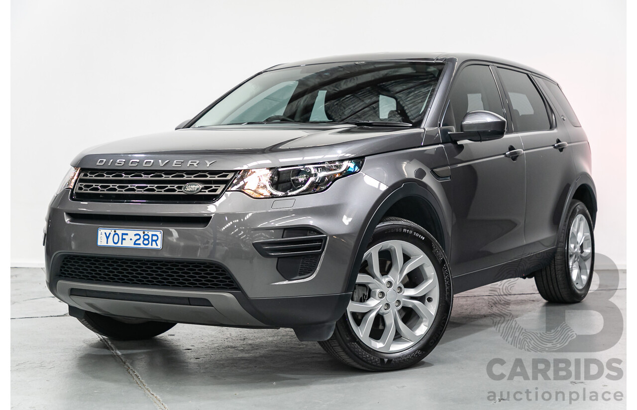 8/2018 Land Rover Discovery Sport TD4 SE (AWD) L550 MY18 4d Wagon Corris Grey Metallic Turbo Diesel 2.0L - 7 Seater