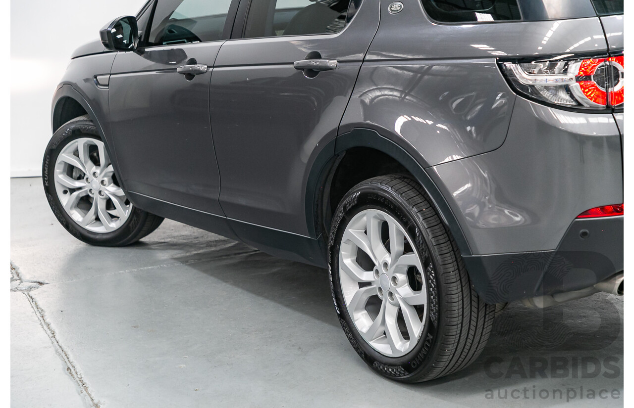 8/2018 Land Rover Discovery Sport TD4 SE (AWD) L550 MY18 4d Wagon Corris Grey Metallic Turbo Diesel 2.0L - 7 Seater