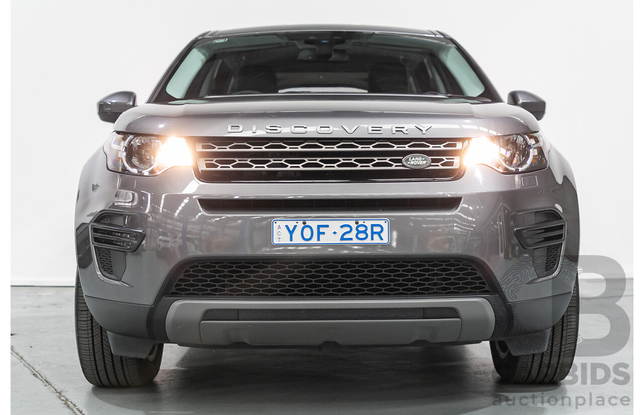 8/2018 Land Rover Discovery Sport TD4 SE (AWD) L550 MY18 4d Wagon Corris Grey Metallic Turbo Diesel 2.0L - 7 Seater