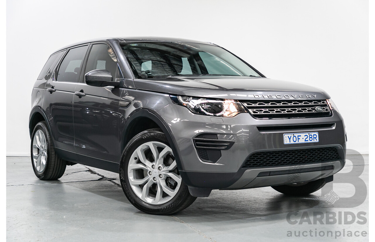 8/2018 Land Rover Discovery Sport TD4 SE (AWD) L550 MY18 4d Wagon Corris Grey Metallic Turbo Diesel 2.0L - 7 Seater