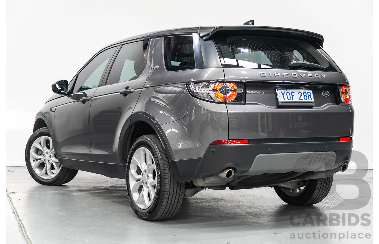 8/2018 Land Rover Discovery Sport TD4 SE (AWD) L550 MY18 4d Wagon Corris Grey Metallic Turbo Diesel 2.0L - 7 Seater