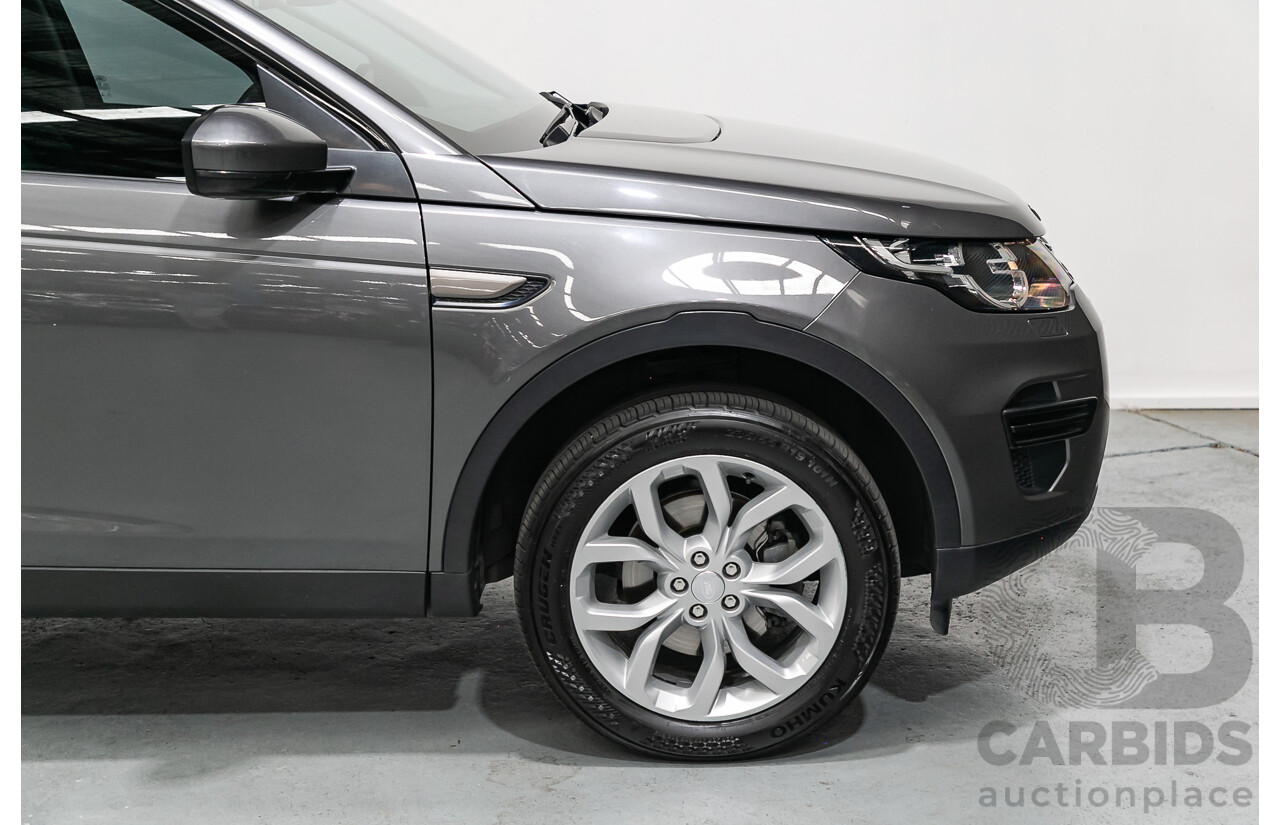 8/2018 Land Rover Discovery Sport TD4 SE (AWD) L550 MY18 4d Wagon Corris Grey Metallic Turbo Diesel 2.0L - 7 Seater