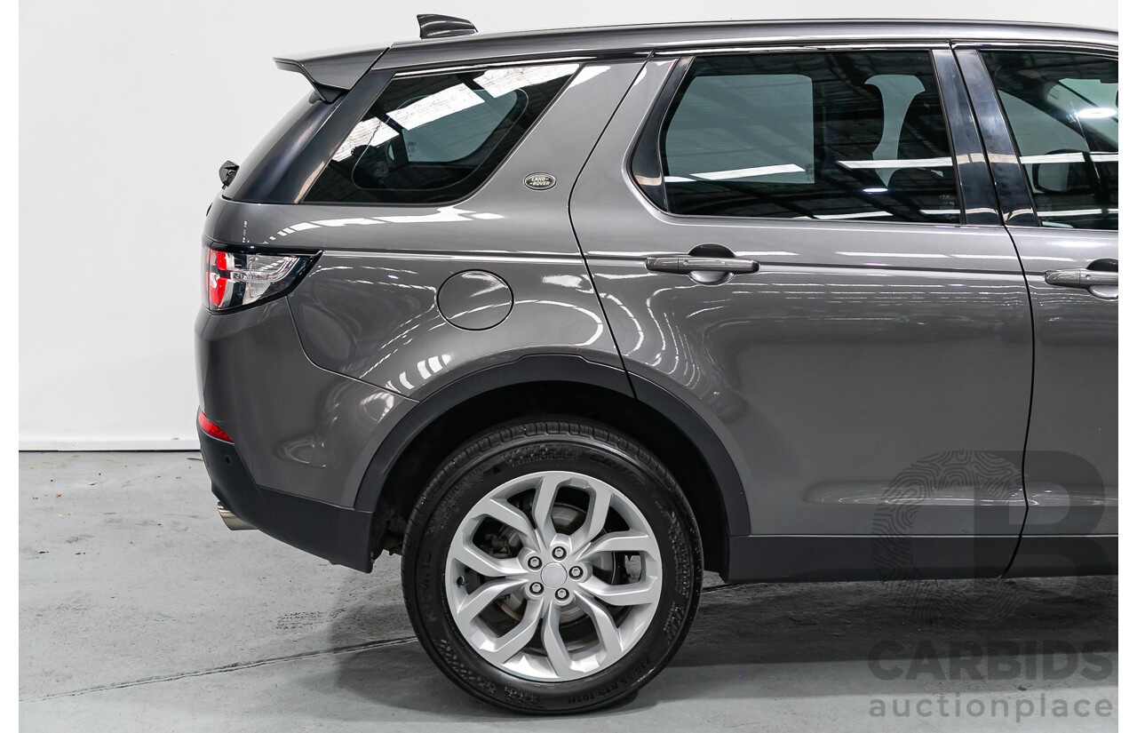8/2018 Land Rover Discovery Sport TD4 SE (AWD) L550 MY18 4d Wagon Corris Grey Metallic Turbo Diesel 2.0L - 7 Seater