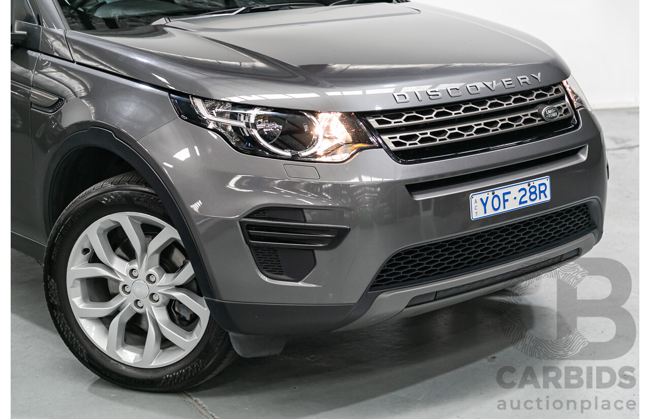 8/2018 Land Rover Discovery Sport TD4 SE (AWD) L550 MY18 4d Wagon Corris Grey Metallic Turbo Diesel 2.0L - 7 Seater