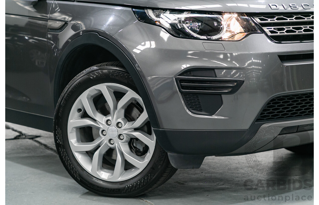 8/2018 Land Rover Discovery Sport TD4 SE (AWD) L550 MY18 4d Wagon Corris Grey Metallic Turbo Diesel 2.0L - 7 Seater