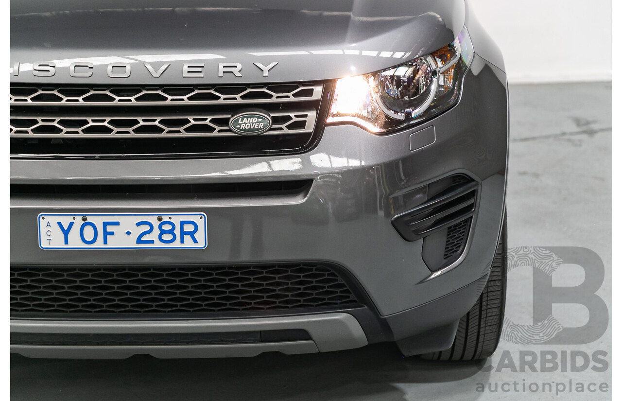 8/2018 Land Rover Discovery Sport TD4 SE (AWD) L550 MY18 4d Wagon Corris Grey Metallic Turbo Diesel 2.0L - 7 Seater