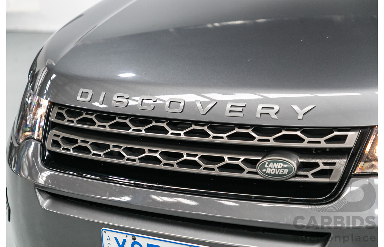 8/2018 Land Rover Discovery Sport TD4 SE (AWD) L550 MY18 4d Wagon Corris Grey Metallic Turbo Diesel 2.0L - 7 Seater