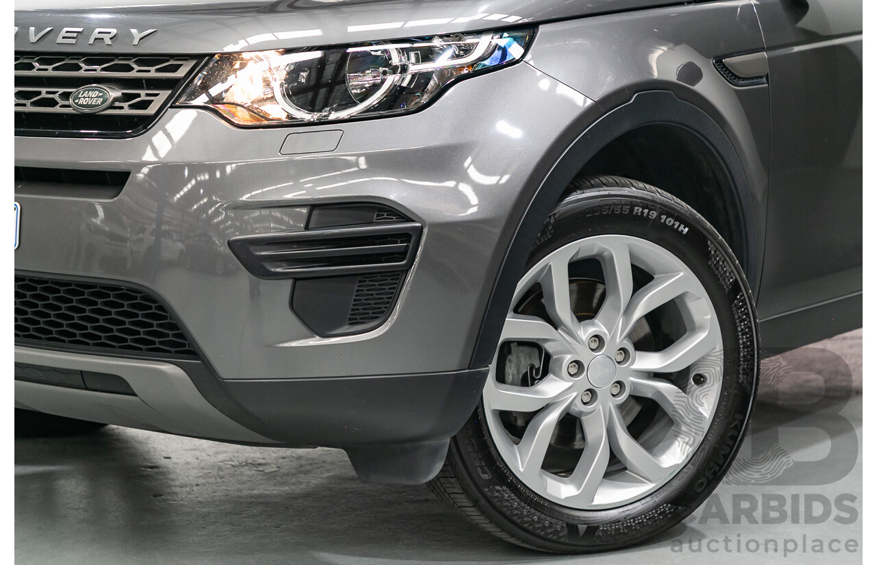 8/2018 Land Rover Discovery Sport TD4 SE (AWD) L550 MY18 4d Wagon Corris Grey Metallic Turbo Diesel 2.0L - 7 Seater