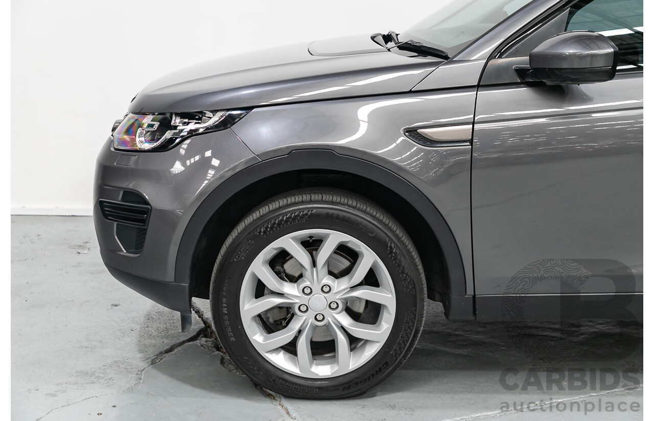 8/2018 Land Rover Discovery Sport TD4 SE (AWD) L550 MY18 4d Wagon Corris Grey Metallic Turbo Diesel 2.0L - 7 Seater