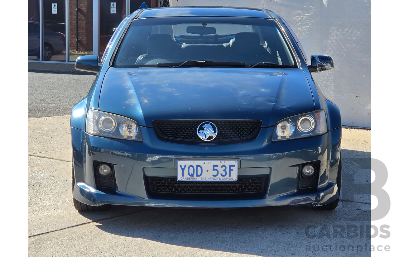 09/2009 Holden Commodore SS-V VE MY09.5 4d Sedan Karma Blue Metallic 6.0L