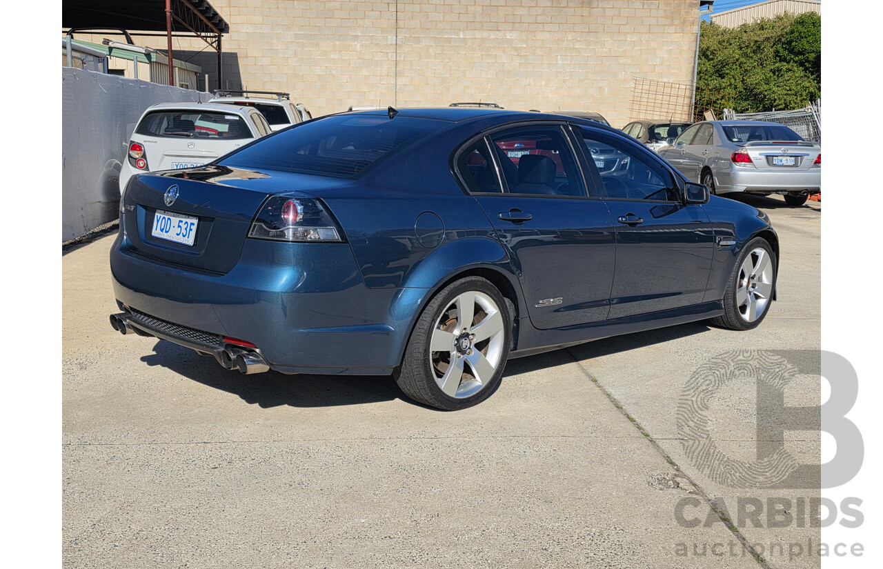 09/2009 Holden Commodore SS-V VE MY09.5 4d Sedan Karma Blue Metallic 6.0L