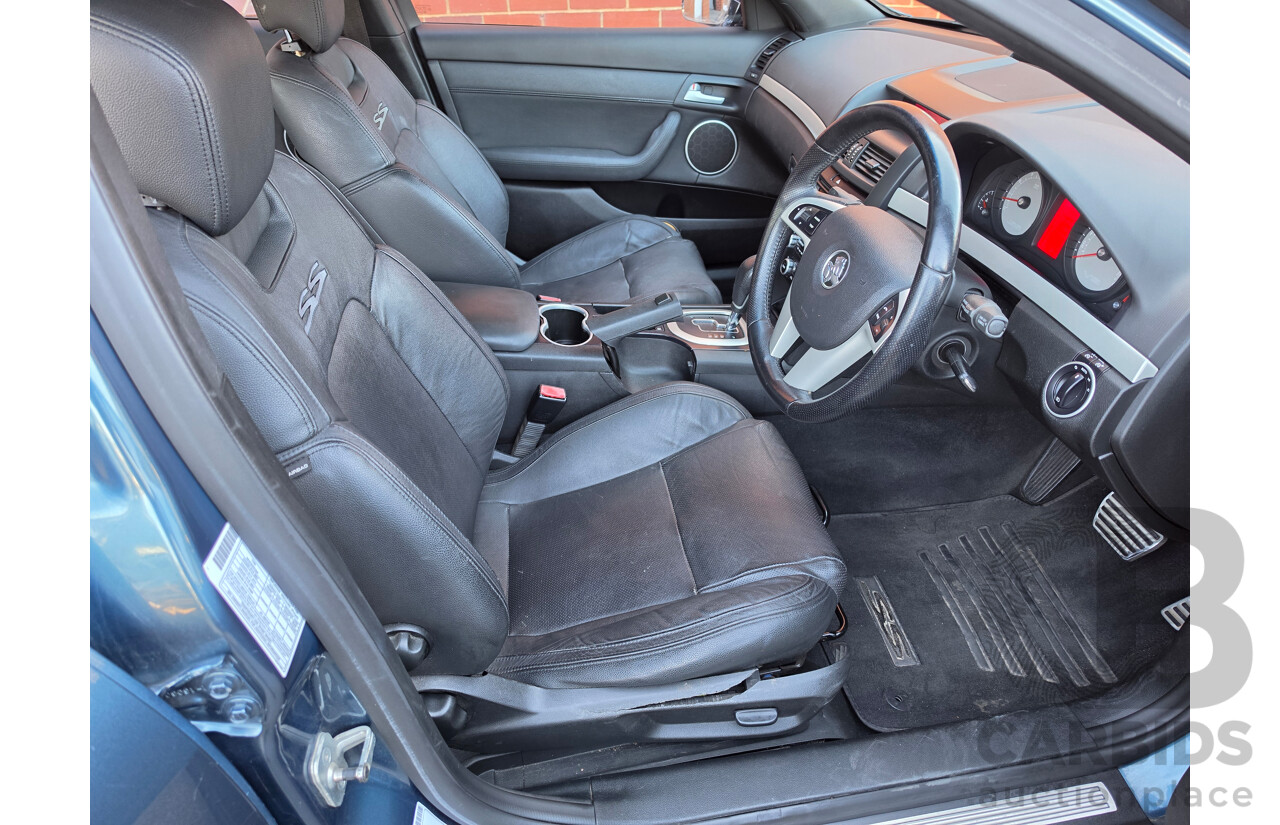 09/2009 Holden Commodore SS-V VE MY09.5 4d Sedan Karma Blue Metallic 6.0L